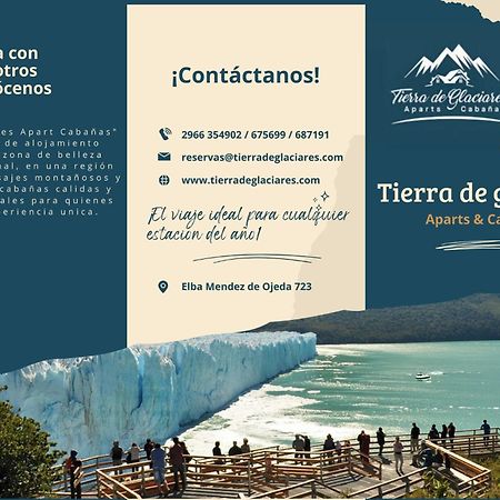 Hotel Cabanas Aparts Tierra De Glaciares 엘 칼라파테 외부 사진