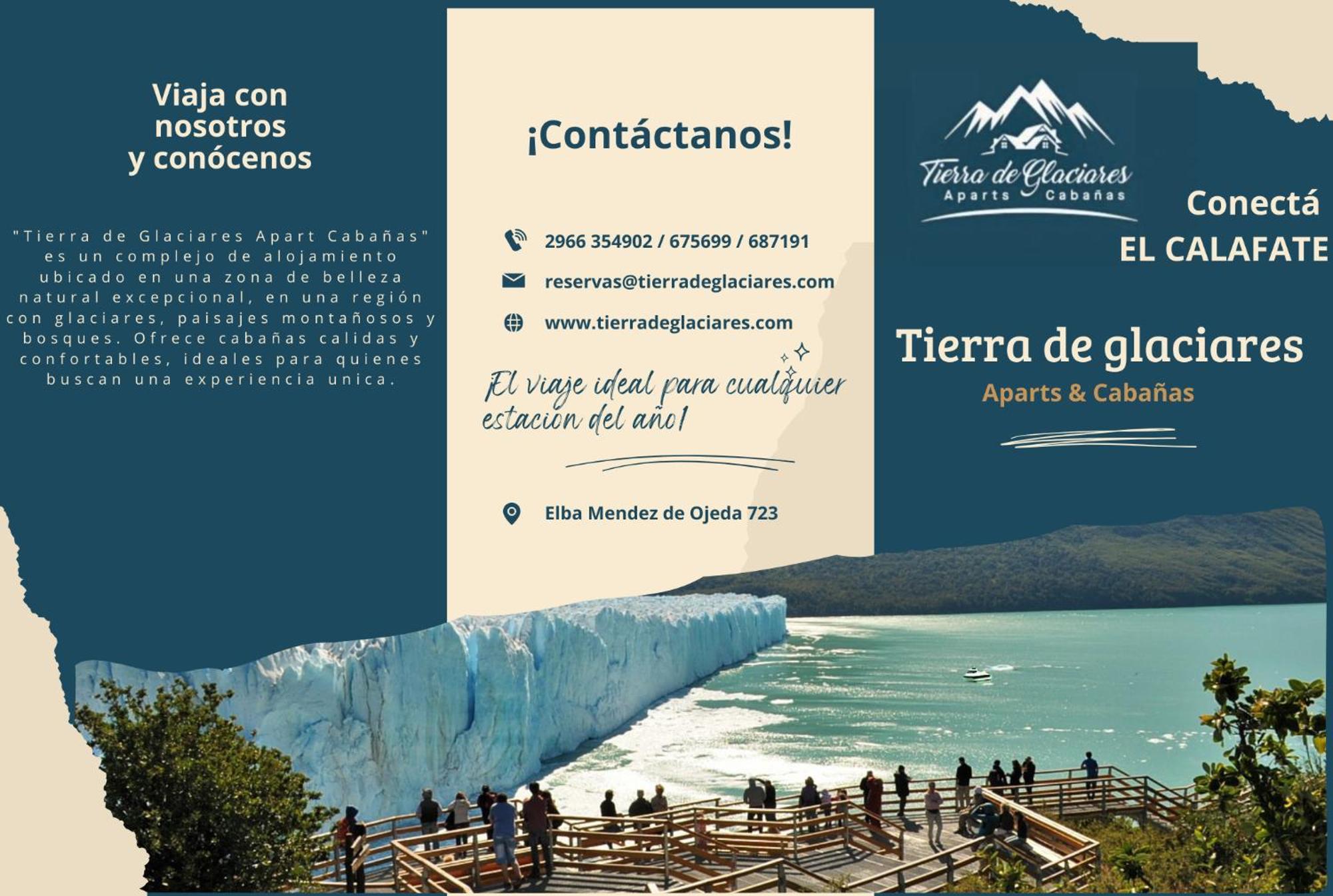 Hotel Cabanas Aparts Tierra De Glaciares 엘 칼라파테 외부 사진